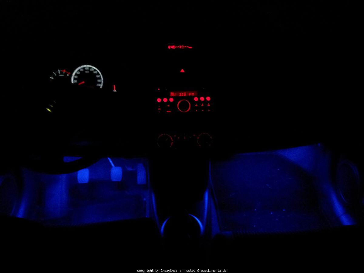 LED vorn Fußraum