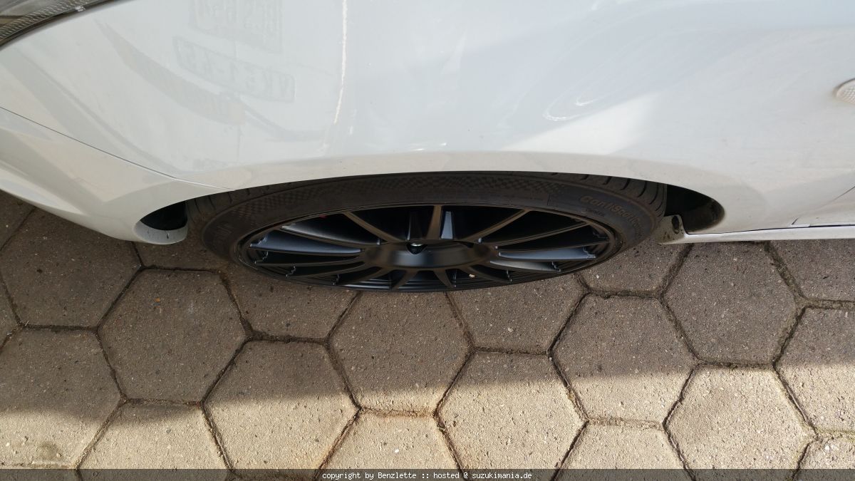 7,5x17 ET45  vorne