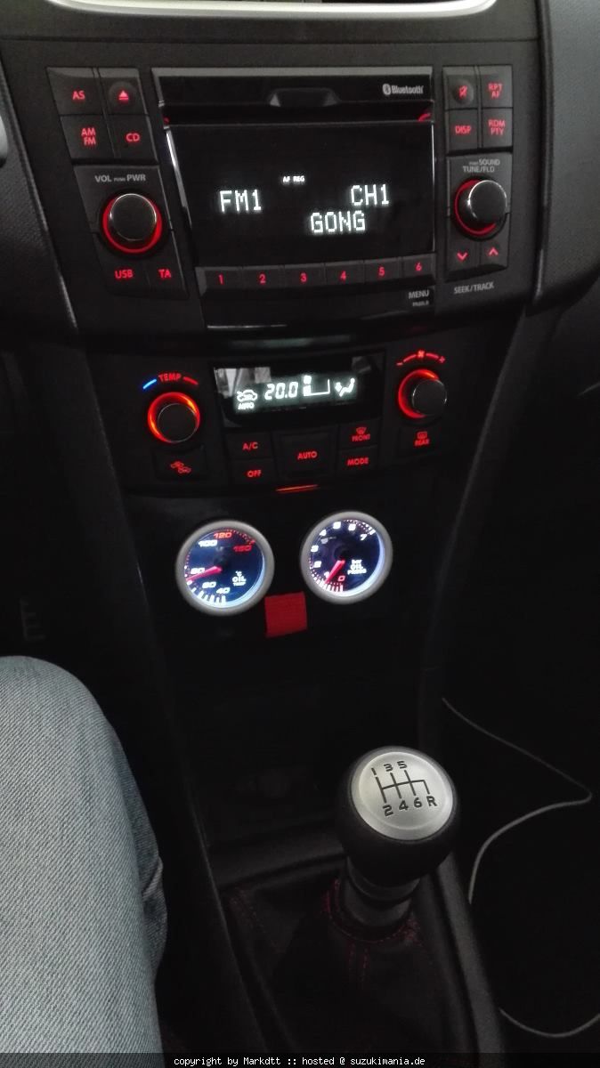Öltemperatur und Öldruck