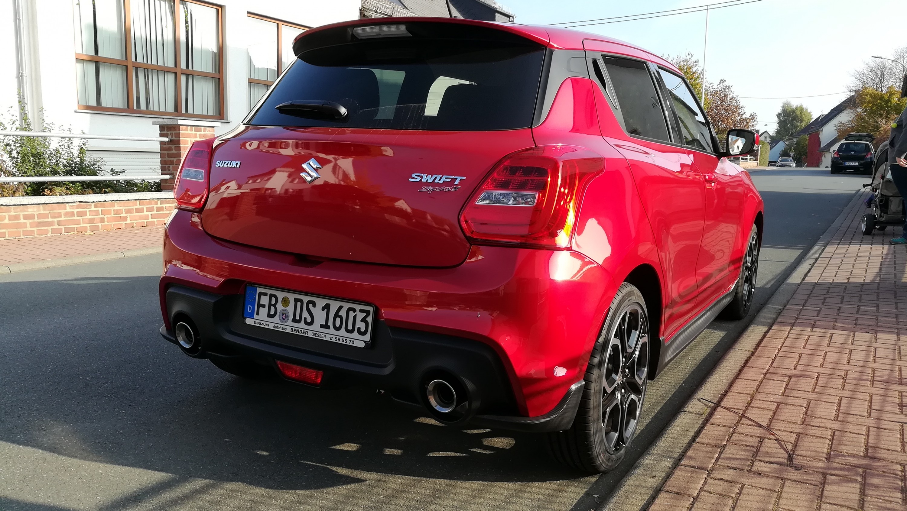 Der Swift Spocht frisch nach dem Kauf - genau 4 Tage alt :)