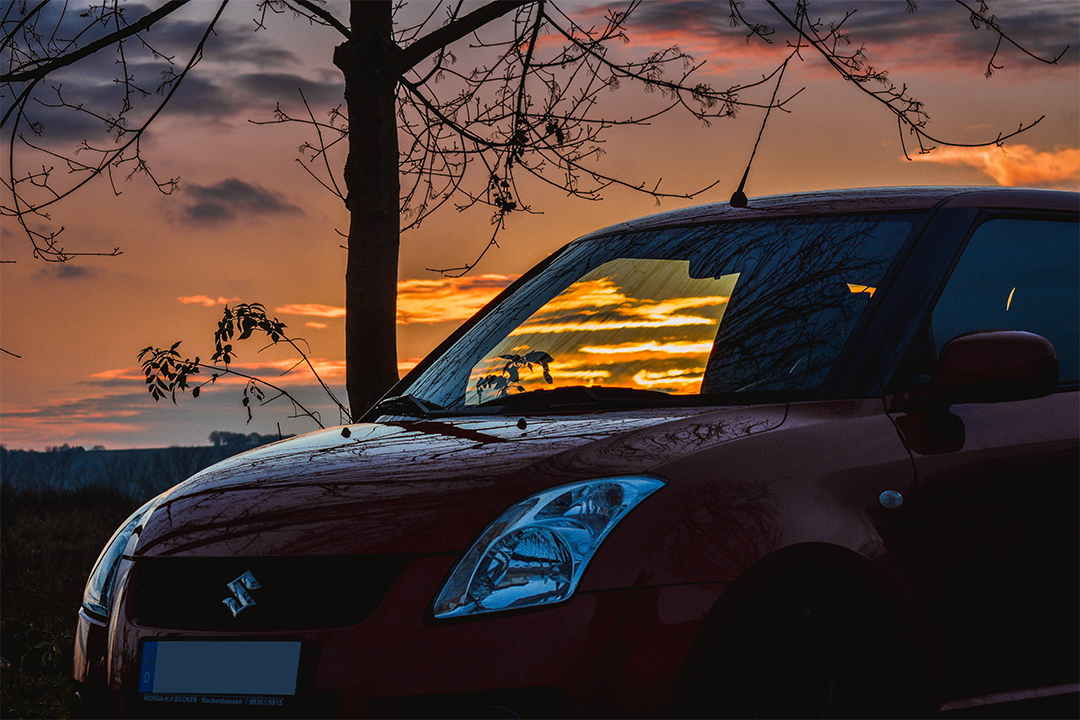 Schöner Sonnenuntergang