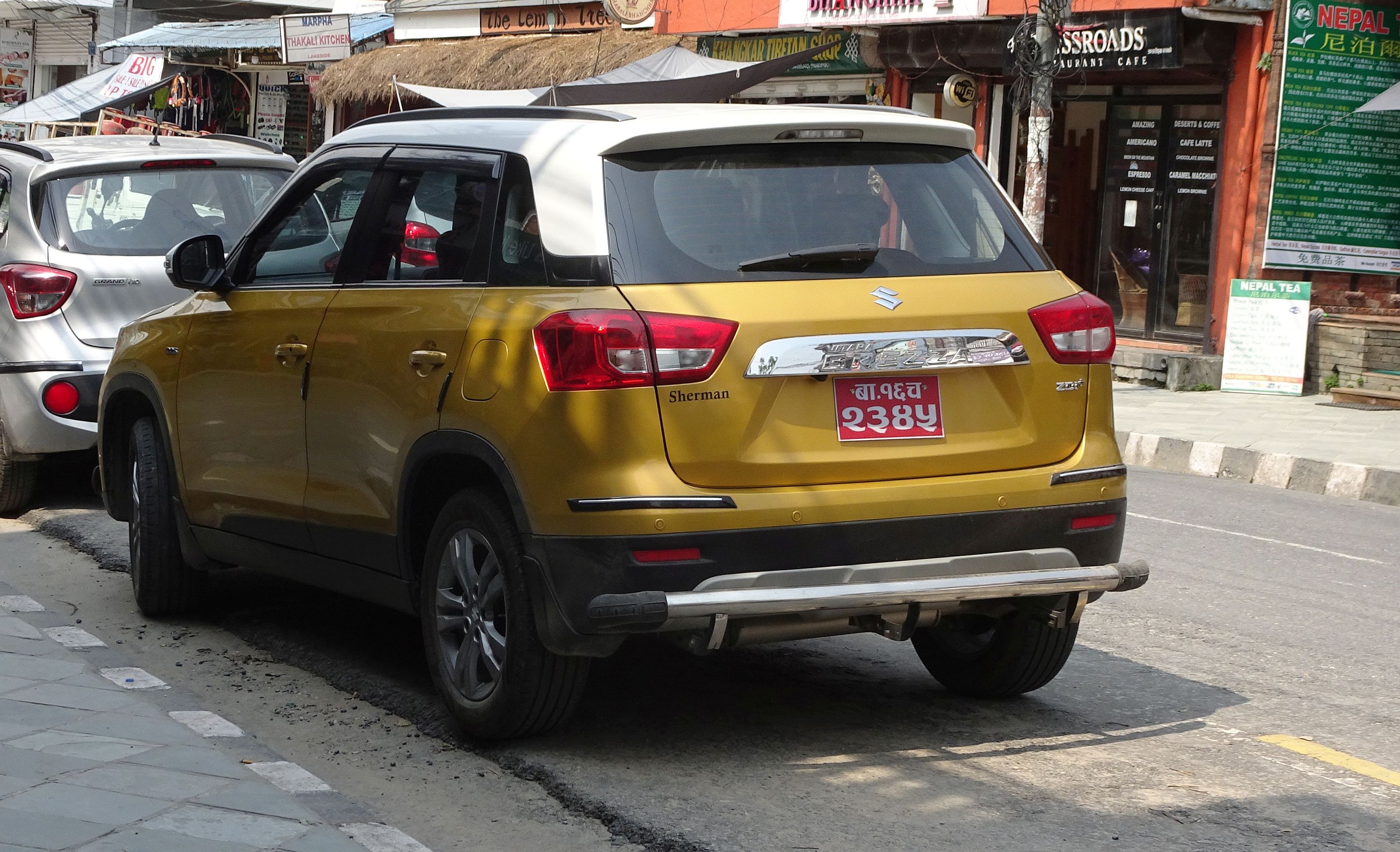 Andere Länder - andere Autos! Suzuki-Schappschüsse aus Nepal