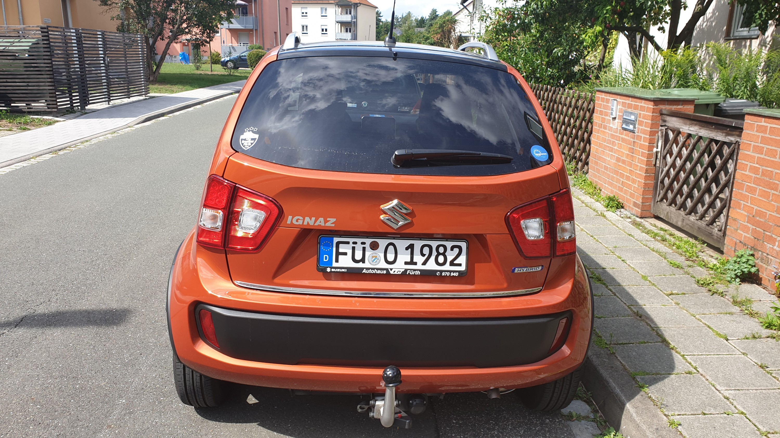 Neues Typenschild
