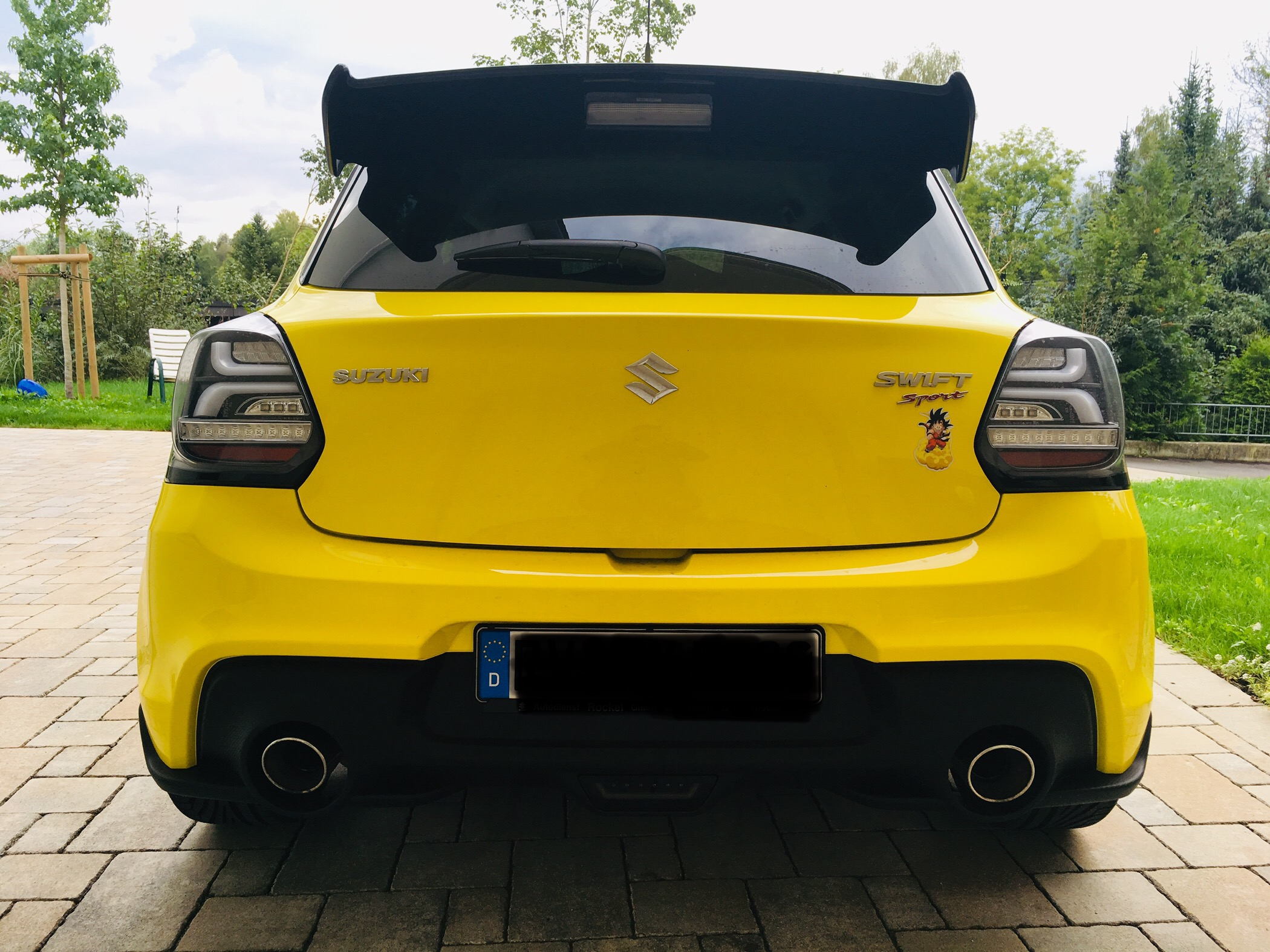 Cup Suzuki ZC33S Heckspoiler