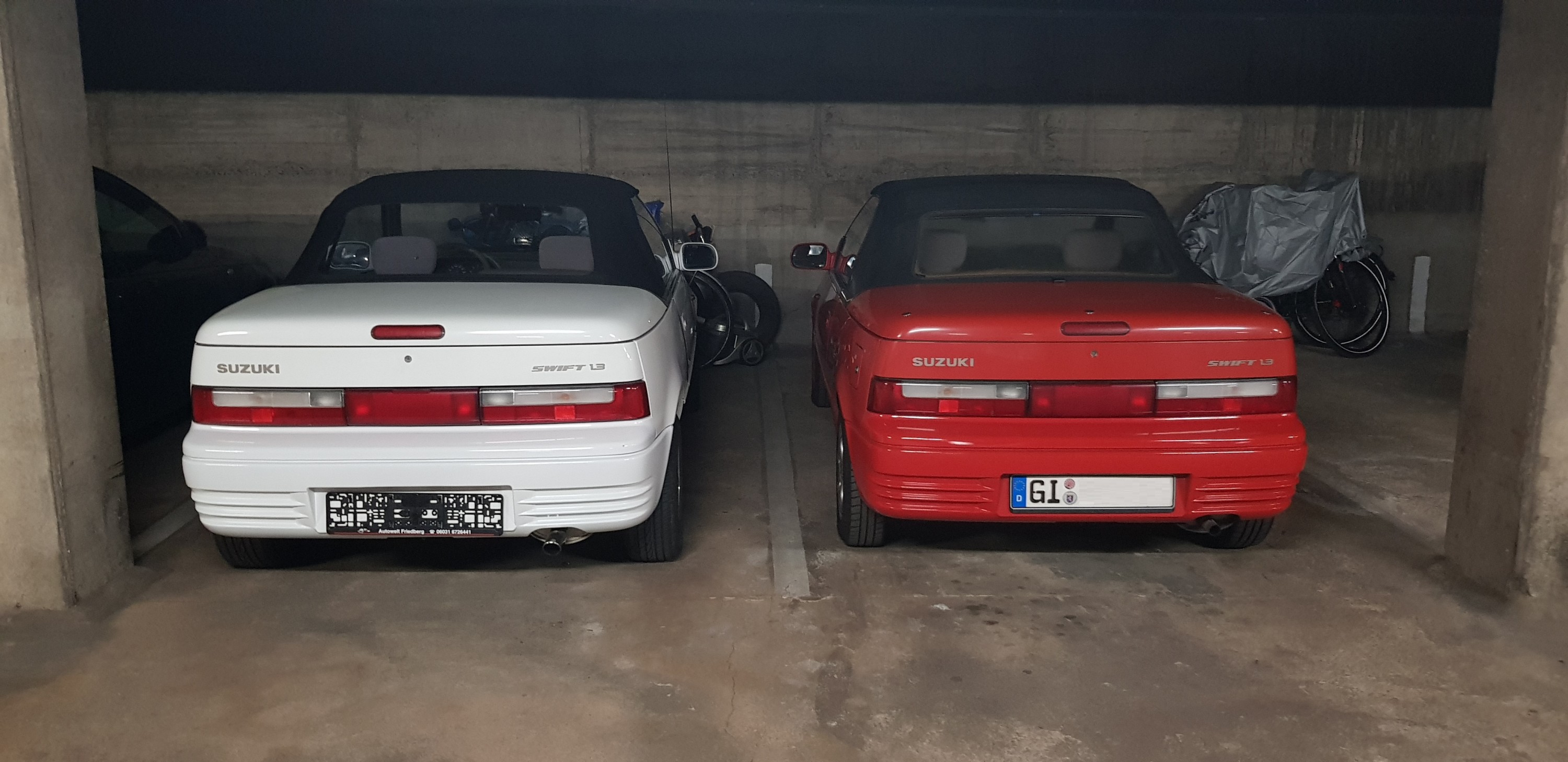 Neu gekauft in weiss wegen Tüv..