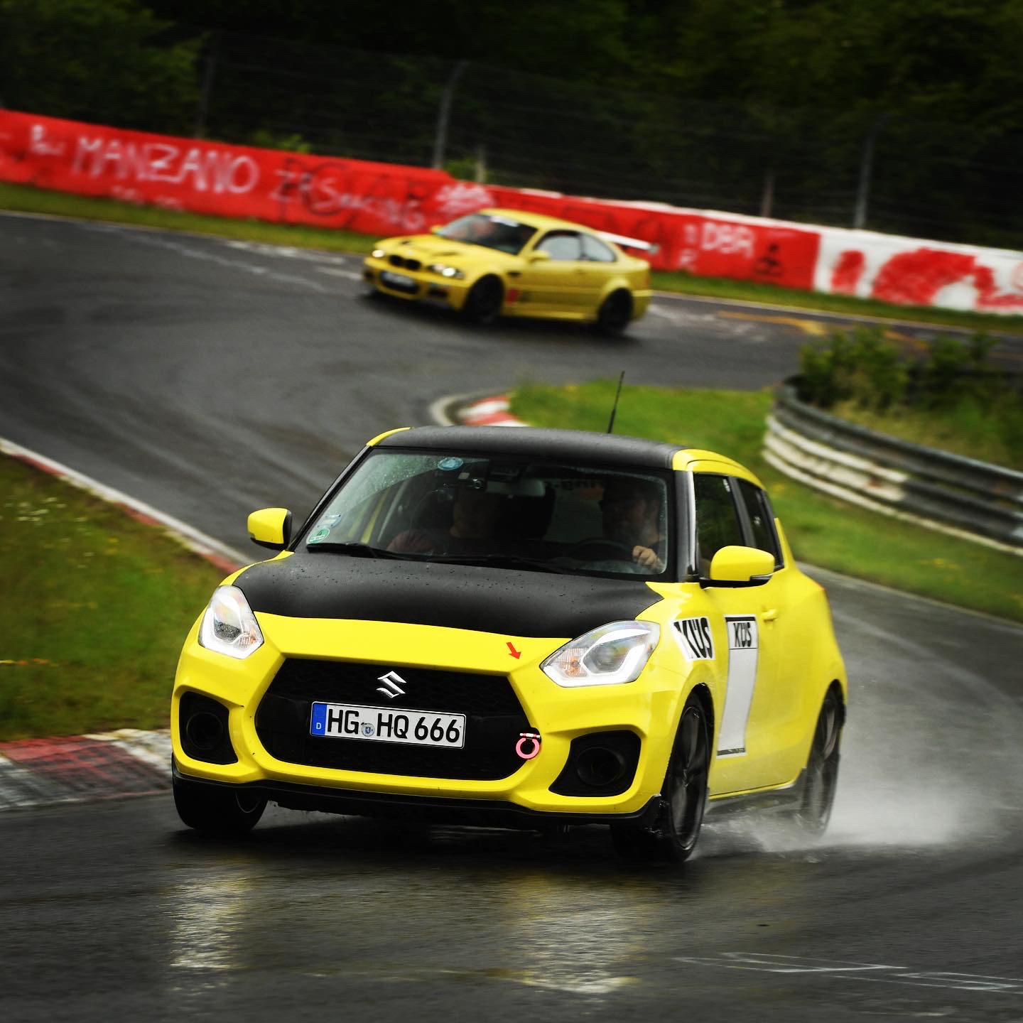 Nordschleife im Regen