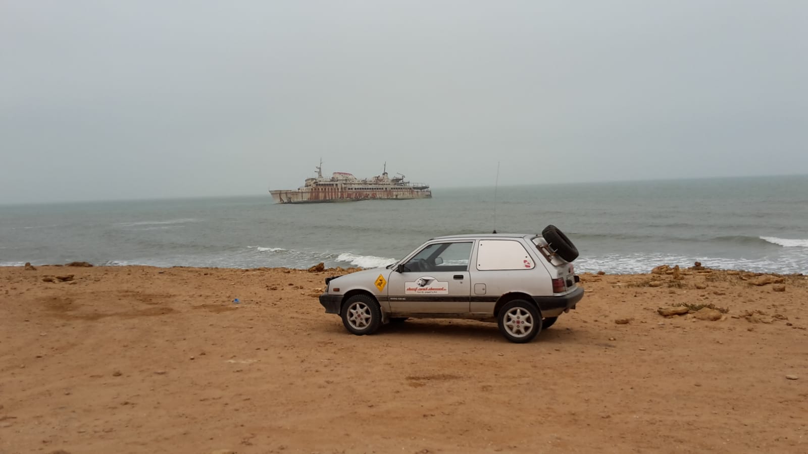 Rallye Swift nahe Tarfaya,  Marokko