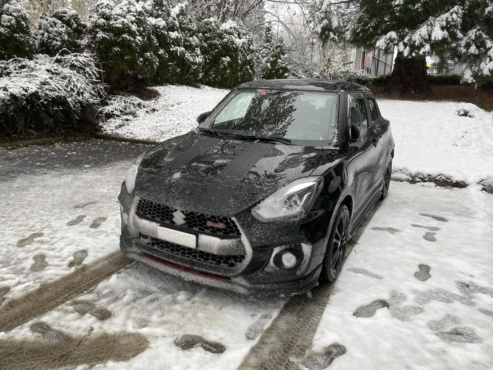 erster Schnee