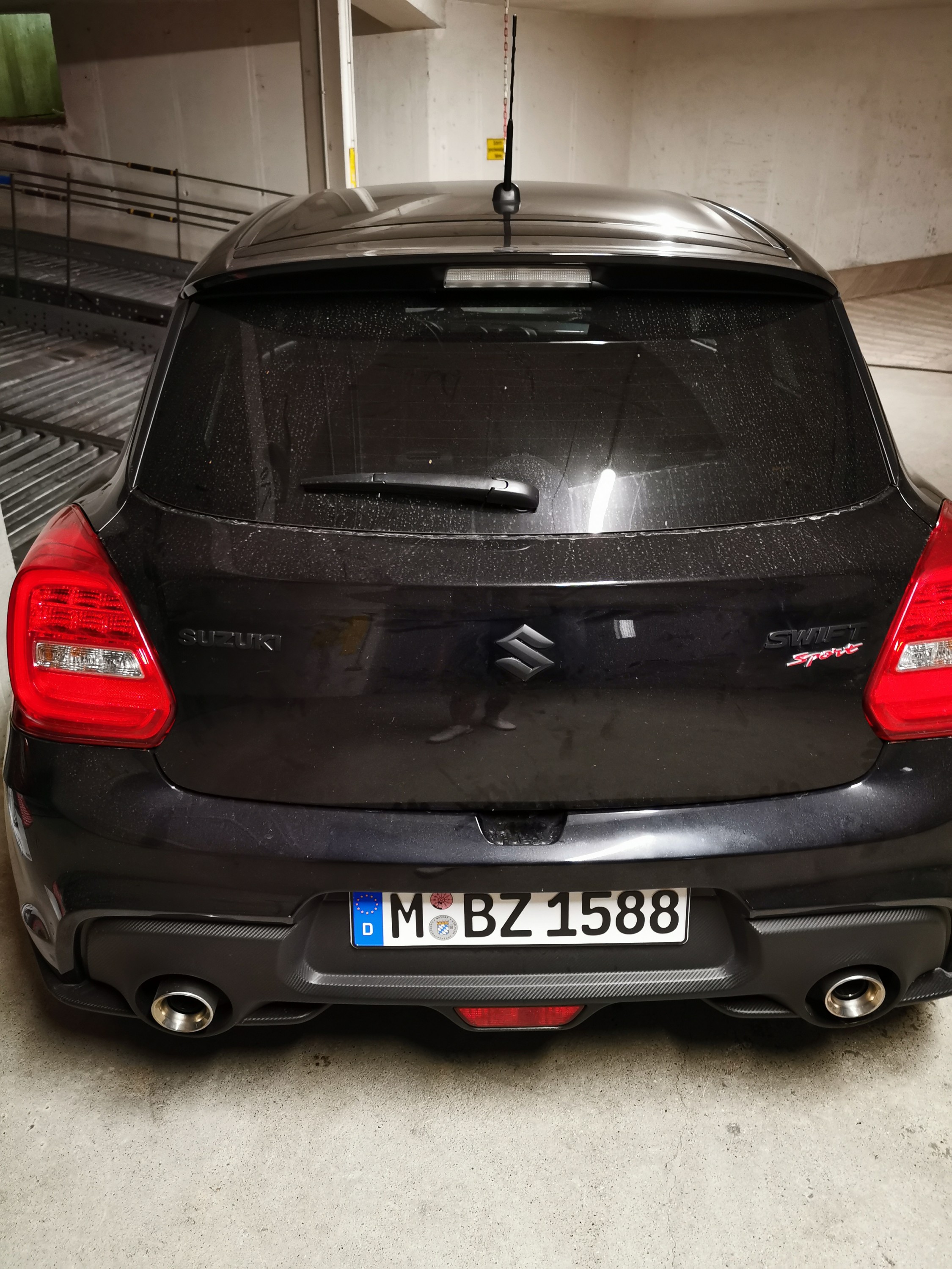 Plasti Dip Session - Heck geschwärzt