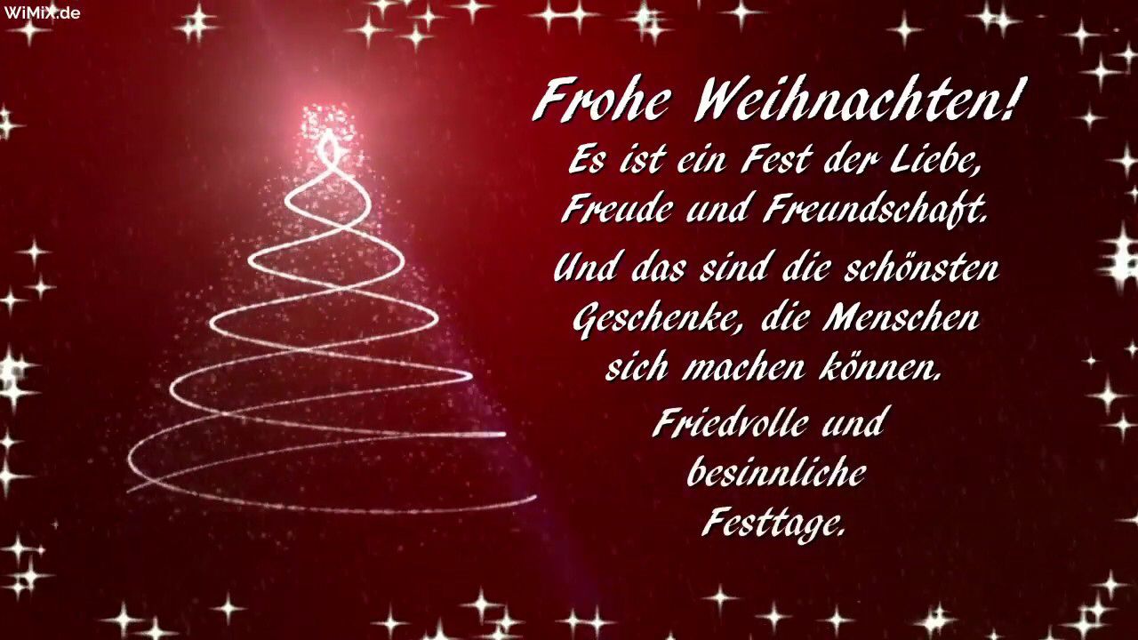 Frohe Weihnachten