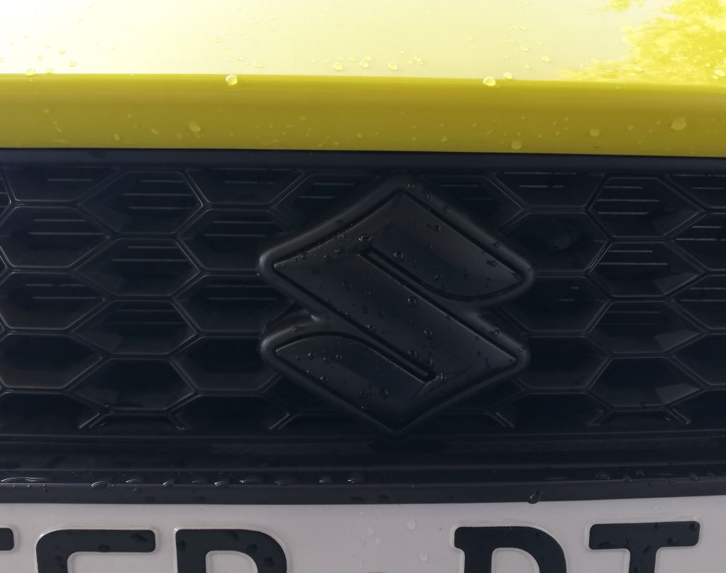 Black on yellow is beautiful.