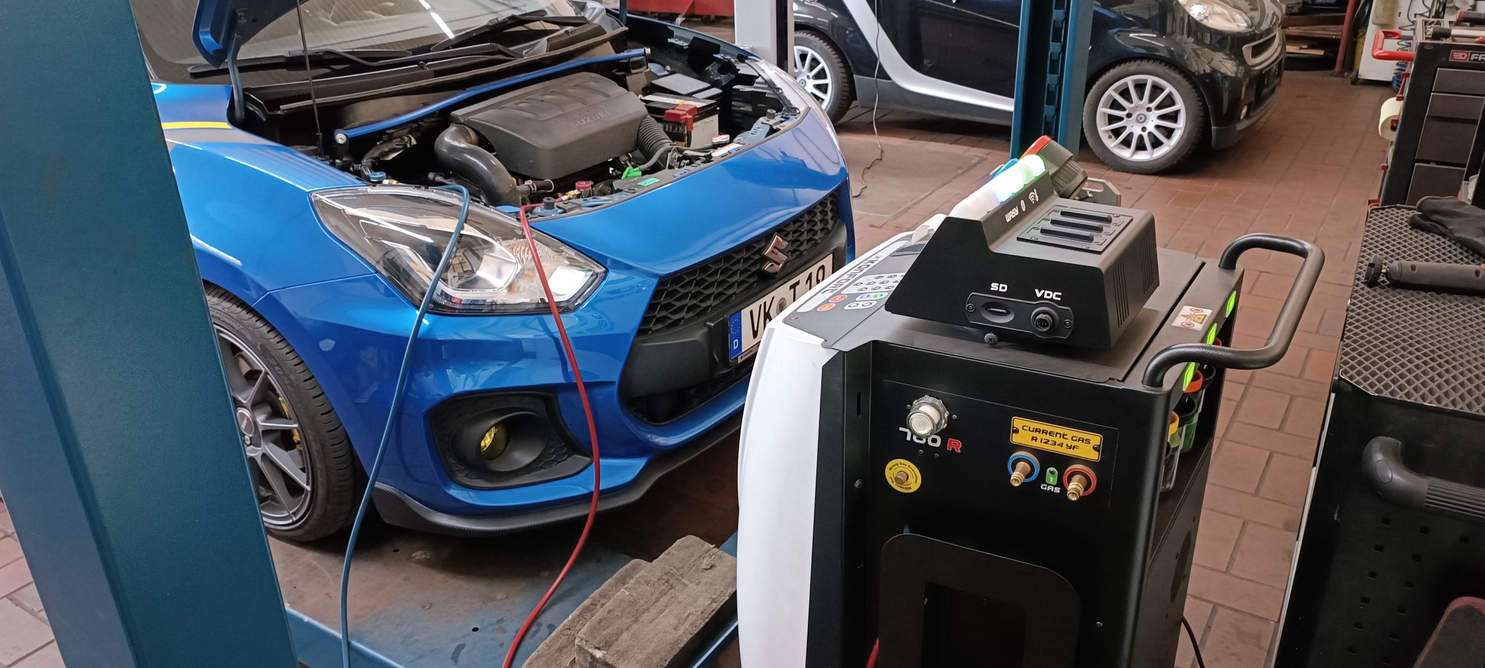 Heute einmal Klimaservice
