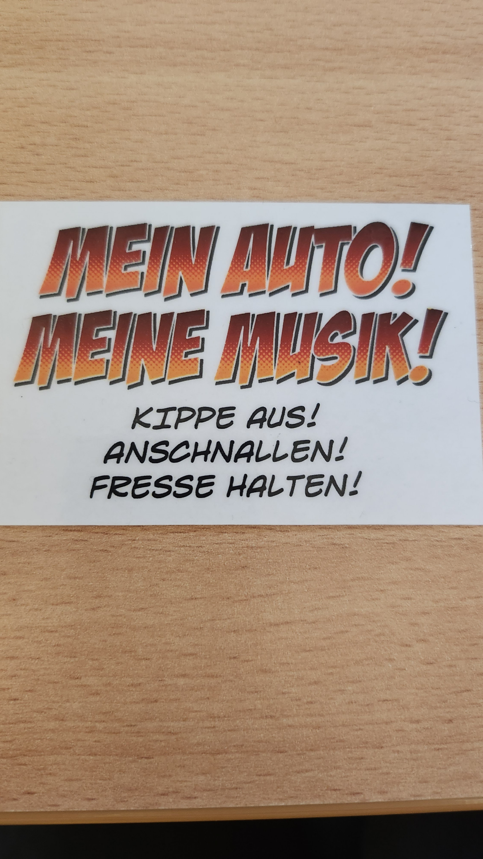 Erste Tuningmassnahme