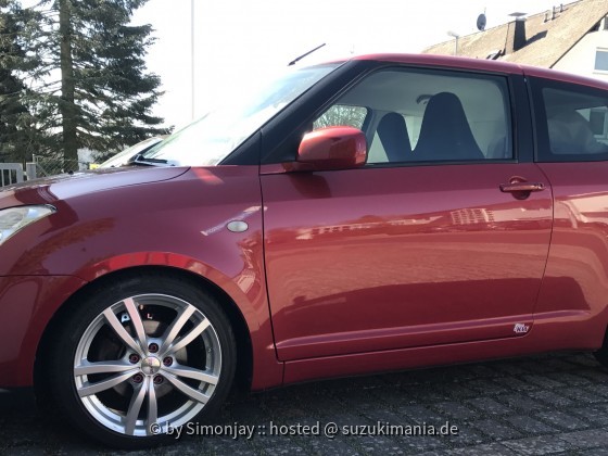 Jay´s Swift Sport mit neuen Alus