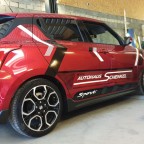 Suzuki Swift Sport mit Fahrwerk