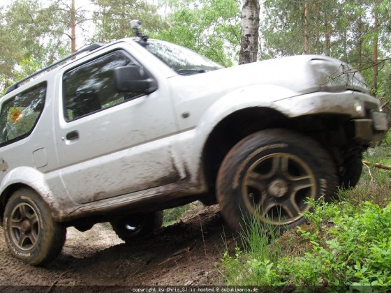 Im dunklen Wald ;)