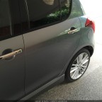 Chromverkleidung Türgriffe